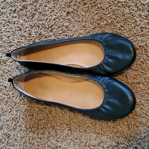 Ana black flats. Size 10.